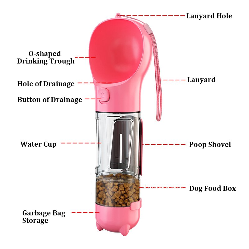 Travel Time Treat - Portable Pet Feeder